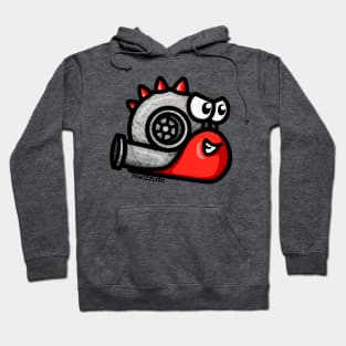 Turbo Snail - Turbosaurus (Red) Hoodie